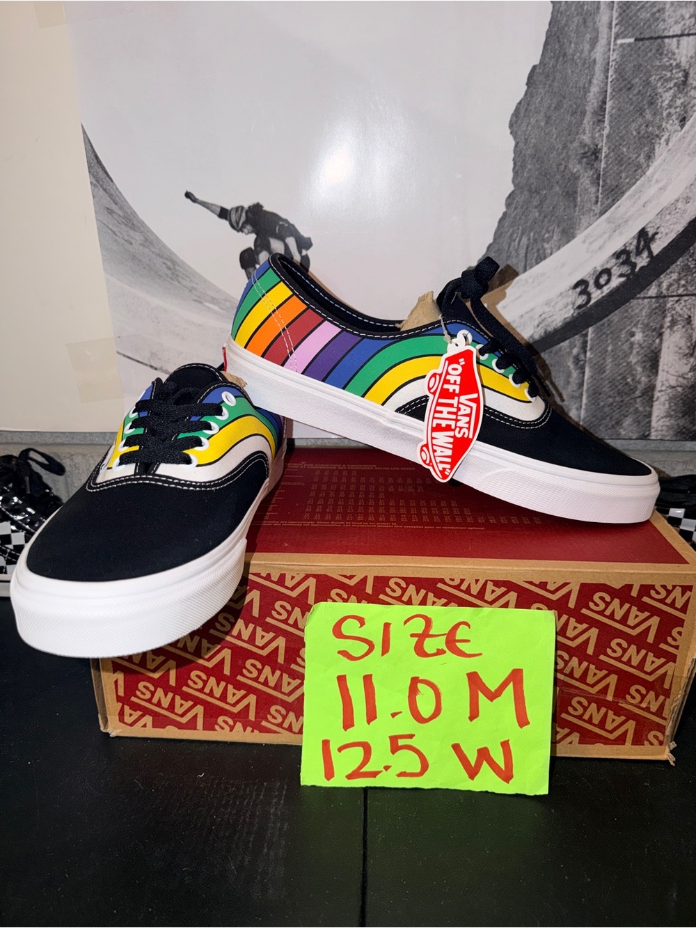 Vans Authentic Refract sz 11.0 Men’s 12.5 Woman